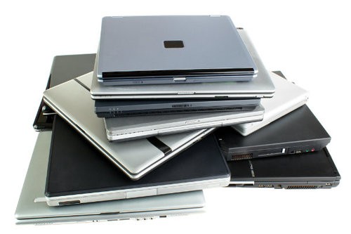 Complete laptop with battery
