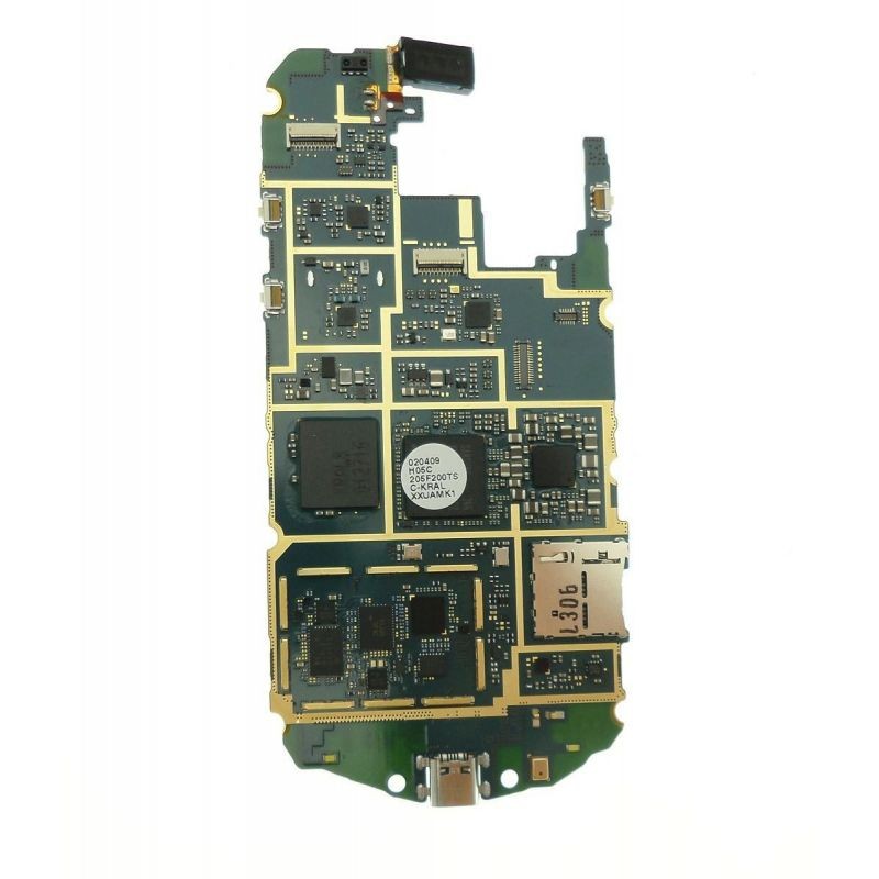 Old generation cell phone motherboard
